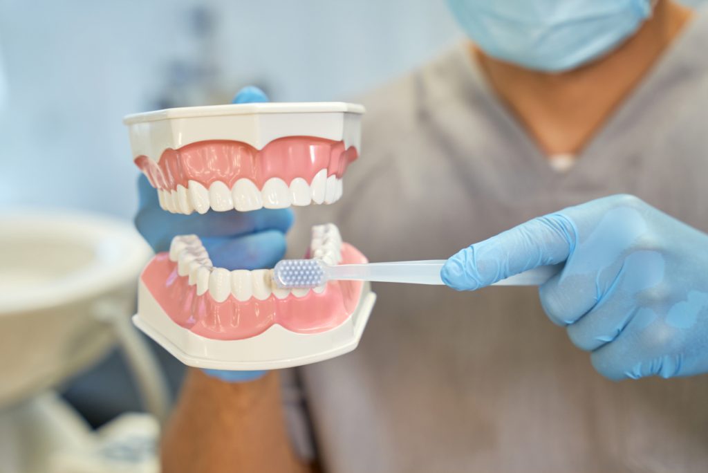 Dental cleaning advantages